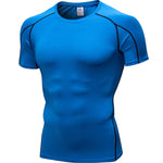 Men’s Simple Tight Short Sleeve