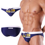 Men’s Comfy Bikinis Letter Printed Swimsuit