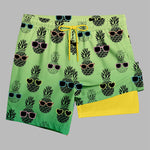Men's Gradient Quick-Dry Double-Layer Lightweight Board Shorts