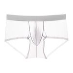 3 Pack Men's Ice Silk Ultra Thin Seamless Breathable Quick Dry Briefs
