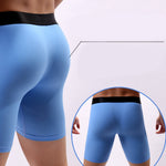2 Pack Men's Compression Athletic Boxer Briefs