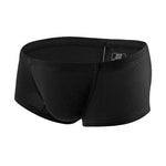 2 Pack Men's Soft U-Pouch Sexy Breathable Solid Color Trunks
