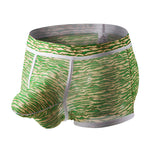 2-pack Men's Mesh Elephant Nose Transparent Boxer Briefs