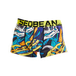2 Pack Men's Supportive Pouch Anti-Chafing Comfy Waistband Soft Trunks