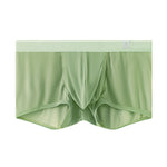 2 Pack Men's Breathable Mesh Trunks with Fly