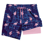 Men's Lightweight & Airy Quarter-Length Swim & Walk Quick-Dry Loose Fit Board Shorts