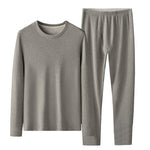 Men's Snug-Fit Soft-Touch Second-Skin Sleep-Ready Warm-Touch Thermal Sets