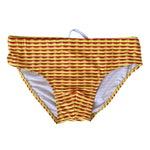 Men's Bold Prints Antibacterial Low-Rise Swim Briefs