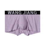 2 Pack Men's Bamboo Fiber Separate Pouch Antibacterial Breathable Briefs