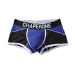 3 Pack Men's Color Block Cotton-Mesh Breathable & Trendy Trunks