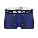 2 Pack Men's Athletic Mesh Trunks with Sculpted Pouch and Stretch Fit