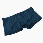 7 Pack Men's Solid Color Supportive Separated Pouch Seamless Comfort Trunks