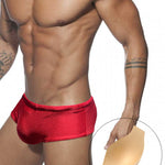 Men's Anti-Odor Sporty Cut Solid Color Swim Briefs