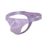 3 Pack Men's Low Waist Transparent Sexy Large Pouch Ice Silk Thong