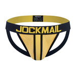 2 Pack Men's Supportive U-Pouch Day-Long Comfort Chafe-Free Design Jockstraps