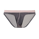 3 Pack Men's Cooling Airflow Second-Skin Feel Ice Silk Touch Briefs