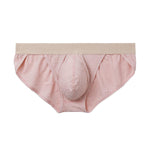 2 Pack Men’s Low-Rise Split-Side Bikini with Separate Pouch