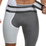 2 Pack Men's Waist & Hip Compression High-Stretch Wrap Soft Shapewear