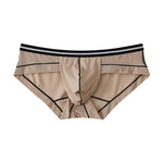 3 Pack Men's Semi-Transparent Comfortable Soft Skin-Friendly Minimalist Briefs
