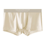 3 Pack Men's Solid-Color Breathable Trunks