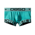 2 Pack Men's Ultra-Soft High-Stretch Cotton Shaping Trunks