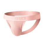 2 Pack Men's Ribbed U-Pouch Sexy Jockstrap