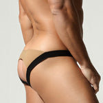 2 Pack Men's Ultra-Soft Cotton Low-Rise Sexy Anti-Chafing Stretch Jockstrap