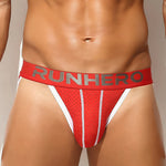 3 Pack Men's High-Cut Mesh Bikini with Contoured Pouch and Tagless Comfort