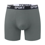 5 Pack Men's Moisture-Wicking Anti-Chafing Sporty Cut Stay-Put Fit Comfort Boxers Briefs