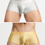 2 Pack Men’s Lustrous Metallic Trunks