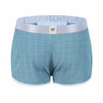2 Pack Men's Silky Touch Skin-Friendly Chafe-Free Design Boxers Shorts