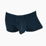 7 Pack Men's Solid Color Supportive Separated Pouch Seamless Comfort Trunks