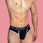 3 Pack Men's High-Elasticity Quick-Dry Pouch-Separated Briefs
