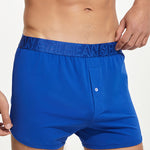 Men’s Knitted Boxers With Button Fly