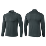 Men's Zip-Up Sports Long Sleeve Shirt