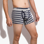 2 Pack European Luxury Brand Personalized Striped Men's Underwear