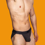 2 Pack Men's Low-rise High-cut Solid Briefs