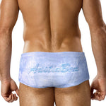 Men's Low-Rise Stylish Animal Print Swim Briefs