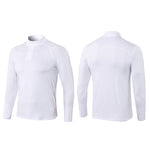 Men's Zip-Up Sports Long Sleeve Shirt