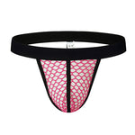 3 Pack Men's Mesh Breathable Supportive Pouch Lightweight Thongs