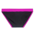 Men's Dual-Tone Swim Briefs with Removable Padding