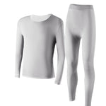 Men's Skin-Friendly Ultra-Thin High-Elastic Anti-Static Thermal Base Layer Tops & Bottoms