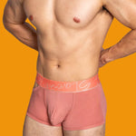 2 Pack Men's Stylish Breathable Modal Sports Trunks