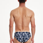 Vibrant Quick-Dry Swim Briefs for Men