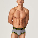 2 Pack Men's Supportive Pouch Low-Rise Trunks