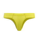 Men's Simple Breathable Mesh Pouch Thong & Strings