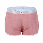 2 Pack Men's Silky Touch Skin-Friendly Chafe-Free Design Boxers Shorts
