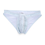 3 Pack Men's Ultra-Thin Camo U-Pouch High-Rise Mesh Breathable Bikinis