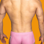 2-pack Men's Solid Color Comfortable Button-down Trunks