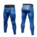 Men's Moisture-Wicking Lining No-Roll Waistband Full Coverage Activewear Tops & Tights